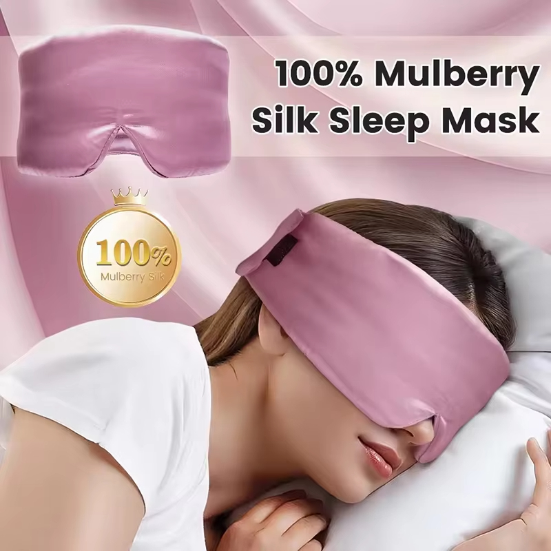 Skincare Glowing - Oddychająca maska na oczy do spania,