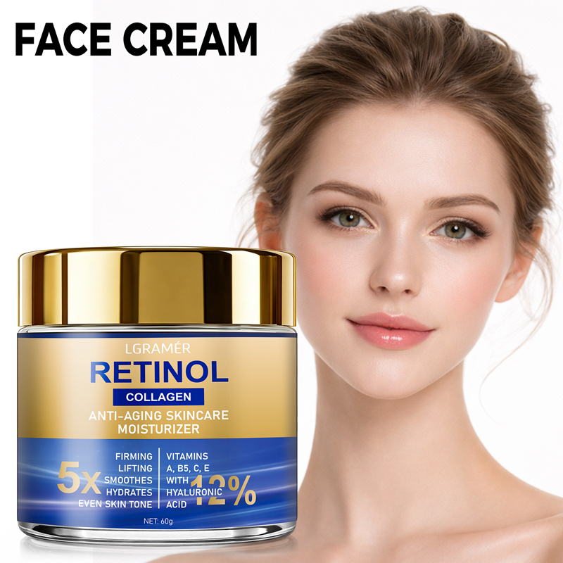 Retinol Cream - Krem do twarzy z retinolem, nawilżający,