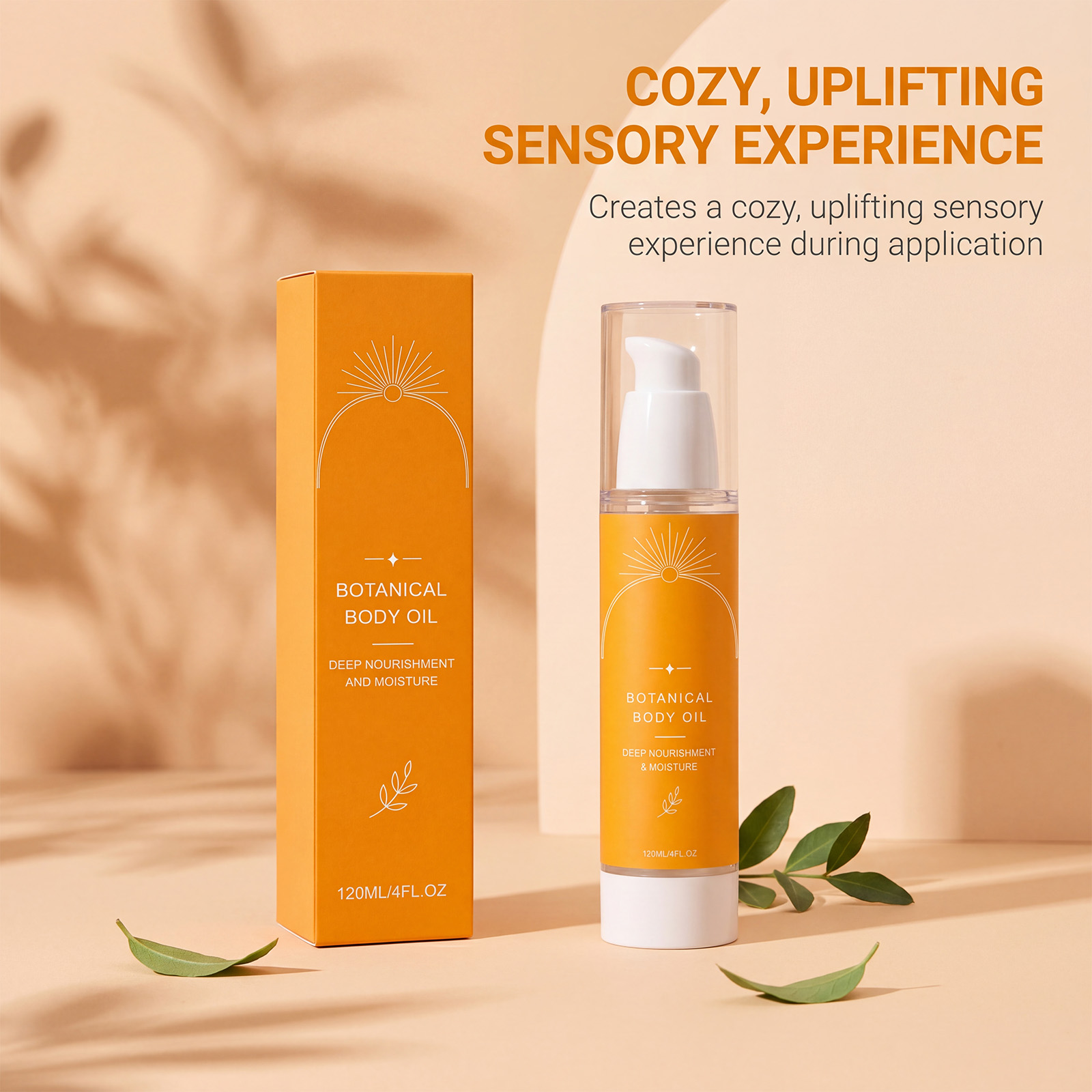 Skincare Glowing - Olejek nawilżający do ciała, roślinny, z