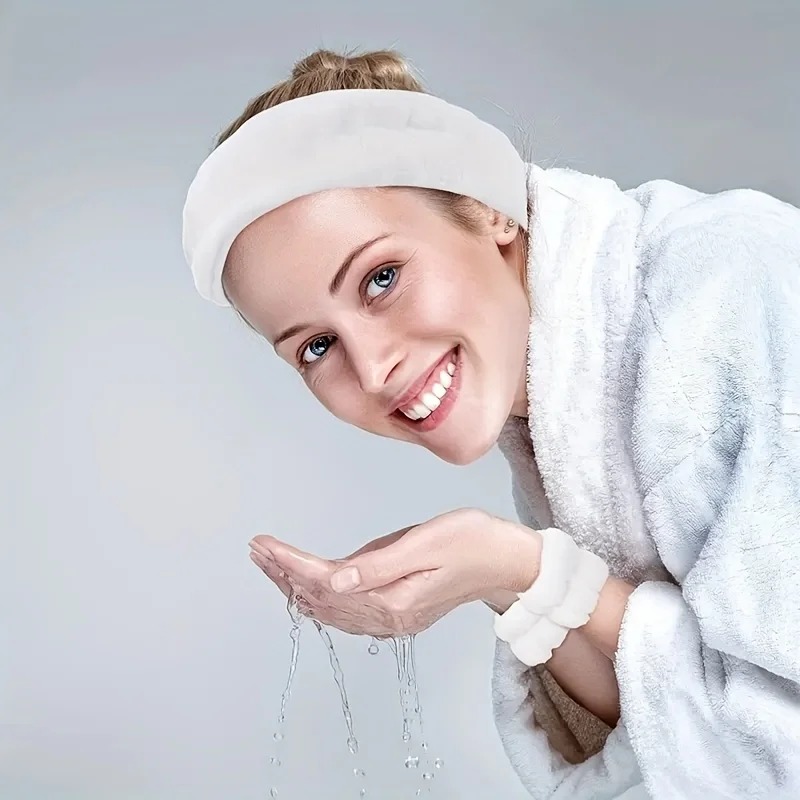 Koralowa aksamitna opaska do m – Cleanser Face recenzja i cena
