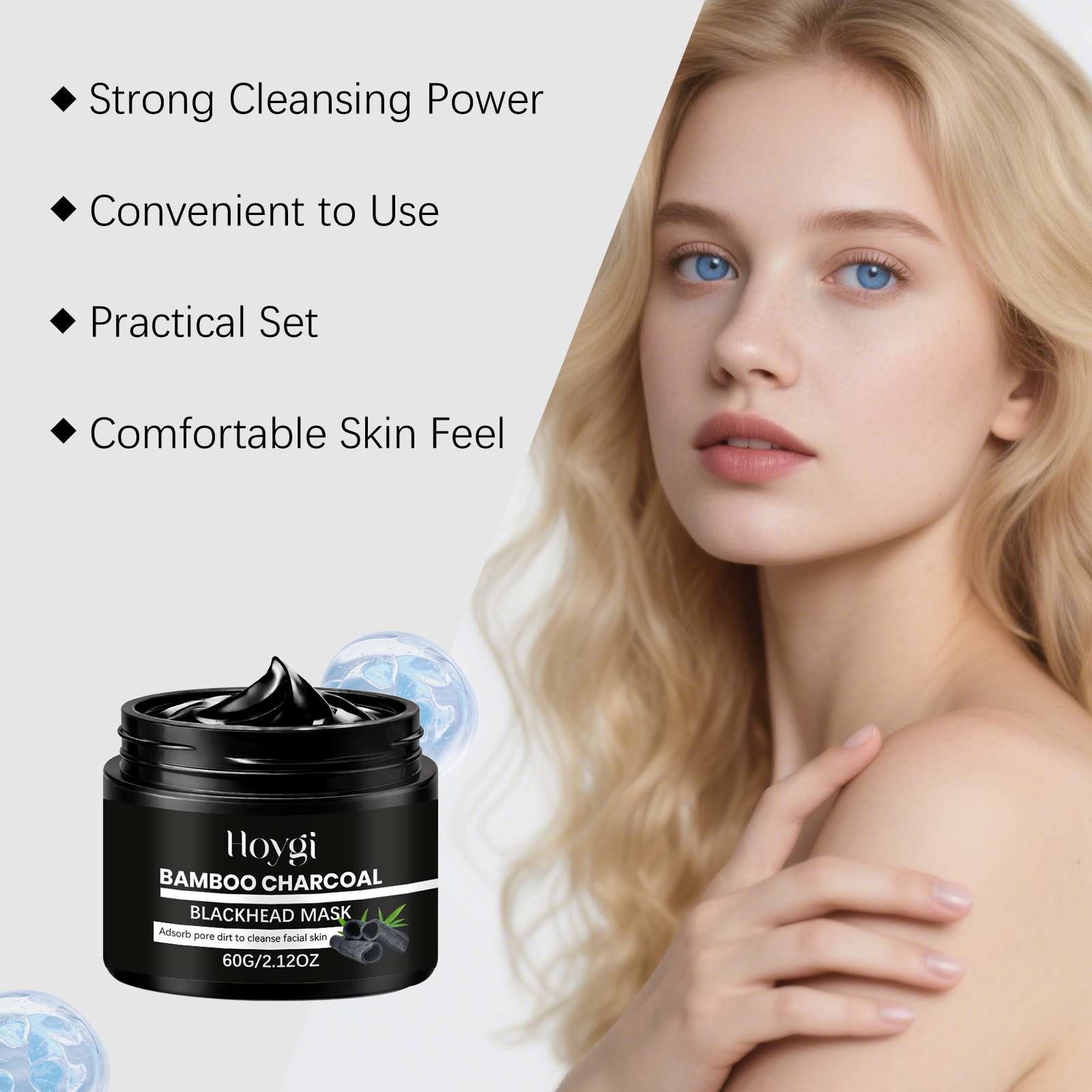 Maska z węglem bambusowym na z – Face Mask Skincare recenzja i cena