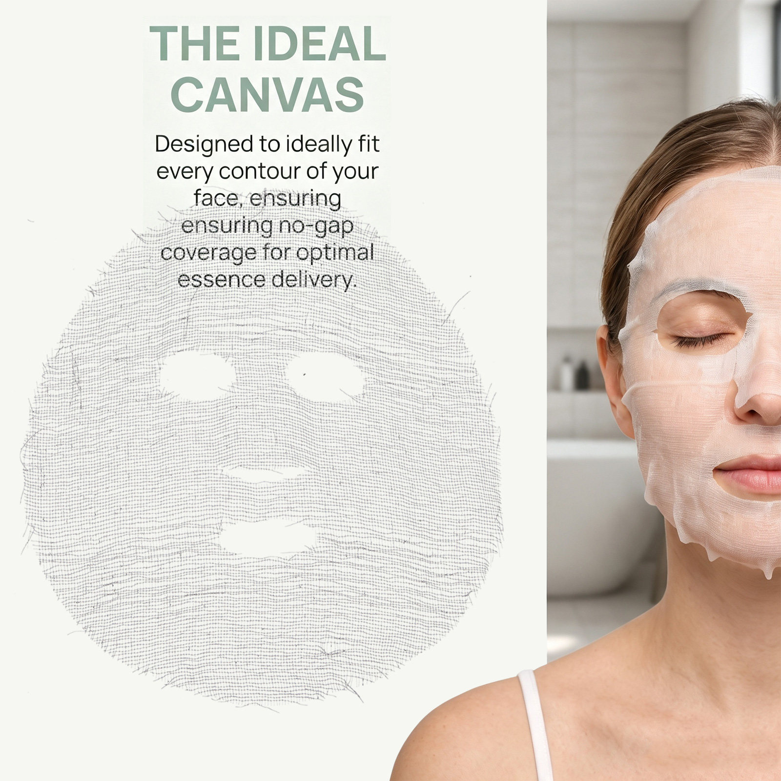 100 sztuk – bawełniane podkład – Face Mask Skincare recenzja i cena